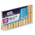 MOLLETTE LEGNO 12 PZ