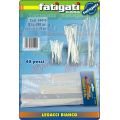 FASCETTE PLASTICA REGOL.BIANCO Pz.65