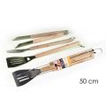 SET Pz.3 BBQ MANICO LEGNO