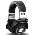 CUFFIA DECIBEL PRO BLACK/SILVER