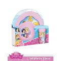 SET PRANZO 3 PEZZI PRINCESS