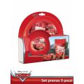 SET PRANZO 3 PEZZI CARS