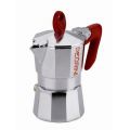 CAFFETTIERA BRILLANTATA ROSSA Tz1