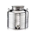 FUSTO INOX SANSONE LT 10 C/PREDISP.