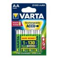 STILO RICARICABILI VARTA 4pz 2100 mAh 10